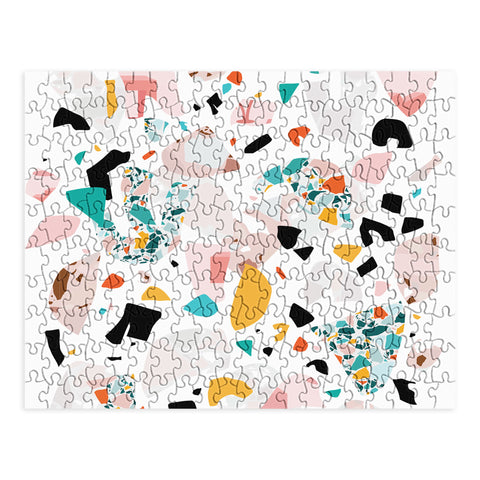 evamatise Mixed Mess I Collage Terrazzo Puzzle