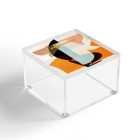 evamatise Modern Abstraction Desert Acrylic Box