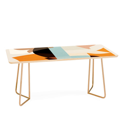 evamatise Modern Abstraction Desert Coffee Table