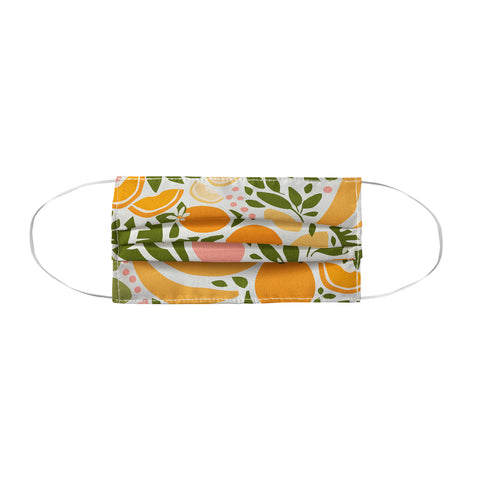 evamatise Modern Fruits Retro Abstract Face Mask
