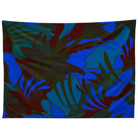 evamatise Summer Night in the Jungle Tapestry