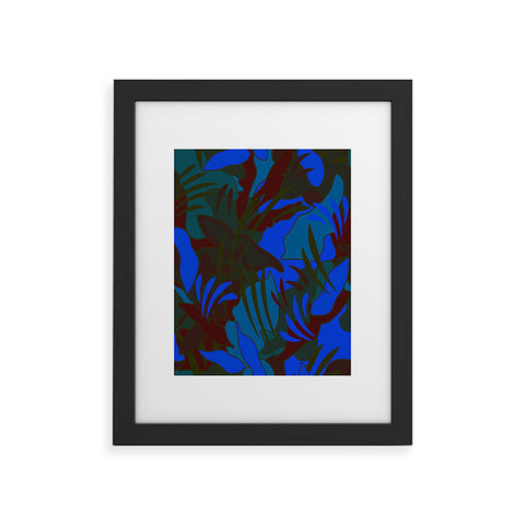 evamatise Summer Night in the Jungle Framed Art Print