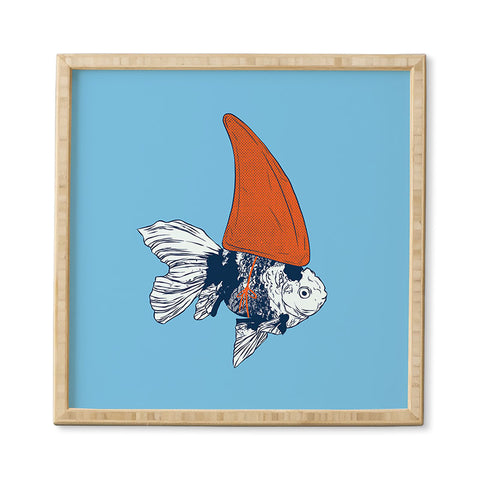 Evgenia Chuvardina Big fish in a small pond Framed Wall Art