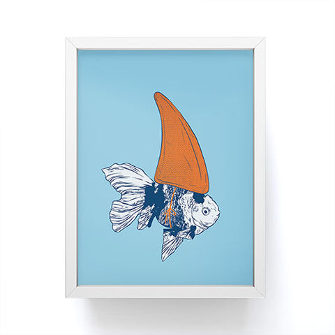 Evgenia Chuvardina Big fish in a small pond Framed Mini Art Print