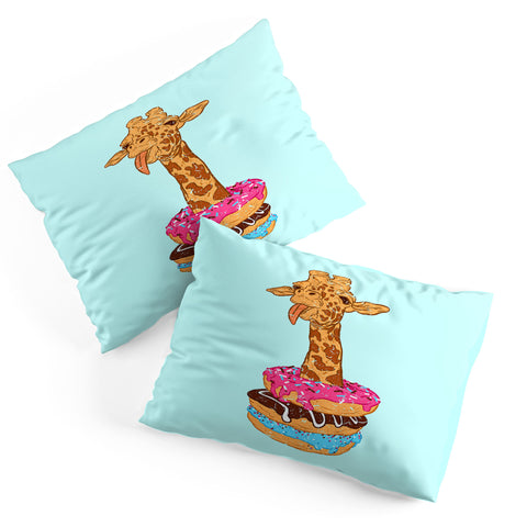 Evgenia Chuvardina Donuts giraffe Pillow Shams
