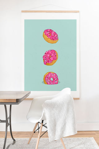 Evgenia Chuvardina Doughnut Art Print And Hanger