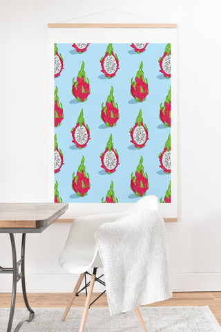 Evgenia Chuvardina Dragon fruits Art Print And Hanger