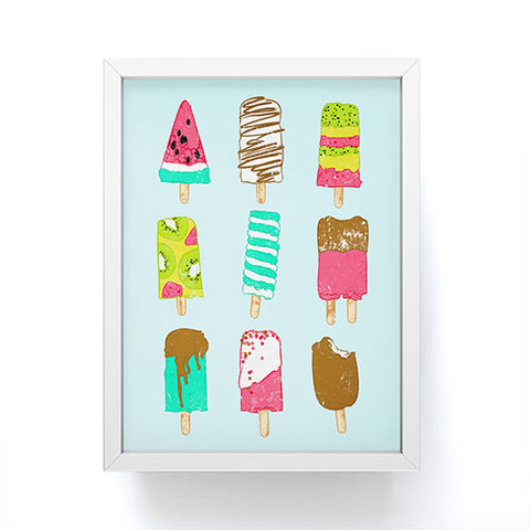 Evgenia Chuvardina Ice Cream Time Framed Mini Art Print