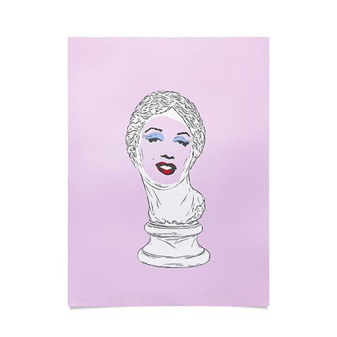 Evgenia Chuvardina Marilyn Aphrodite Poster