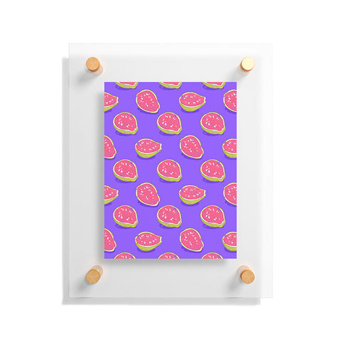 Evgenia Chuvardina Pink guava Floating Acrylic Print