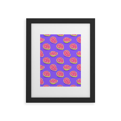 Evgenia Chuvardina Pink guava Framed Art Print