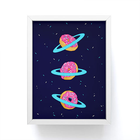 Evgenia Chuvardina Sugar rings of Saturn Framed Mini Art Print