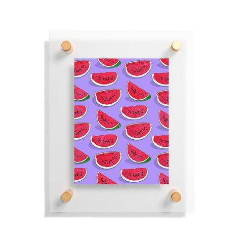 Evgenia Chuvardina Tasty watermelons Floating Acrylic Print