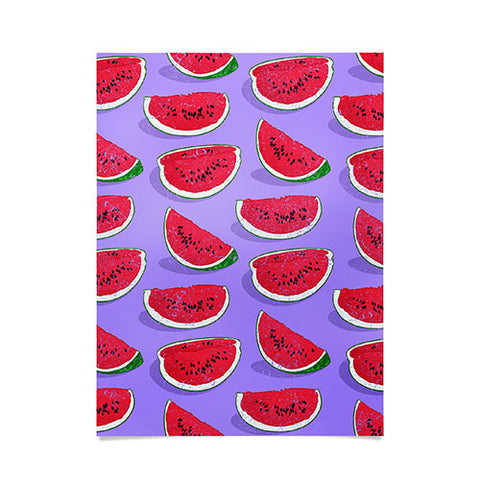 Evgenia Chuvardina Tasty watermelons Poster