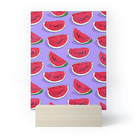 Evgenia Chuvardina Tasty watermelons Mini Art Print