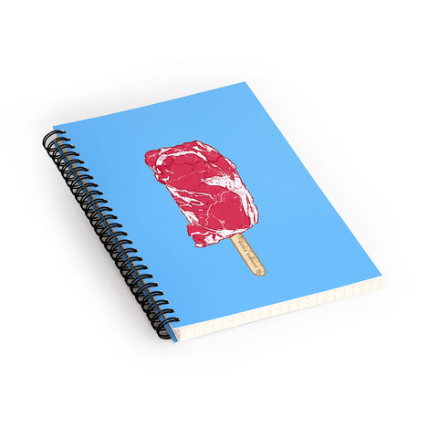 Evgenia Chuvardina Zombie food Spiral Notebook