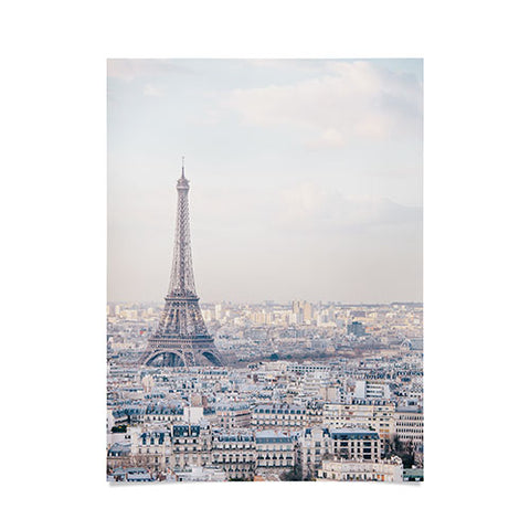 Eye Poetry Photography Paris Skyline Eiffel Tower View Poster