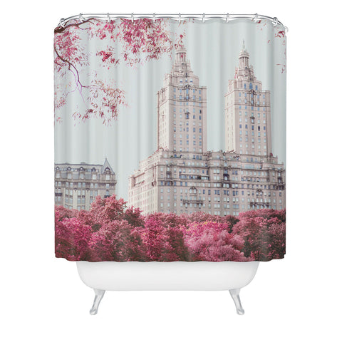 Eye Poetry Photography Surreal Spring New York City Shower Curtain