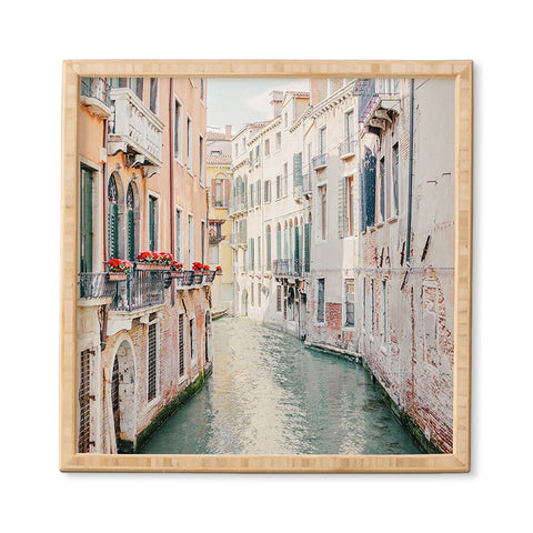 Eye Poetry Photography Venice Morning Italy Framed Wall Art