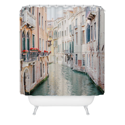 Eye Poetry Photography Venice Morning Italy Shower Curtain