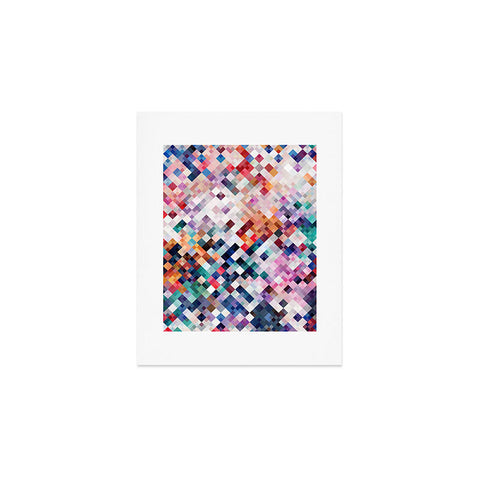 Fimbis Abstract Mosaic Art Print