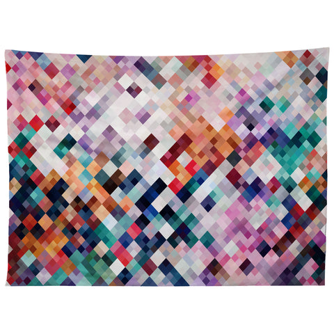 Fimbis Abstract Mosaic Tapestry