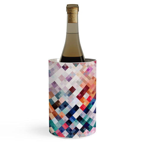 Fimbis Abstract Mosaic Wine Chiller