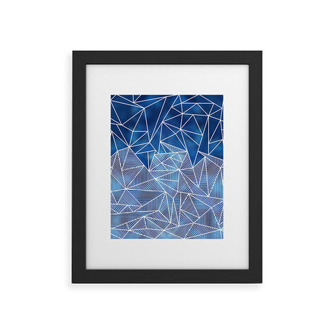 Fimbis BeeRays Classic Blue Framed Art Print