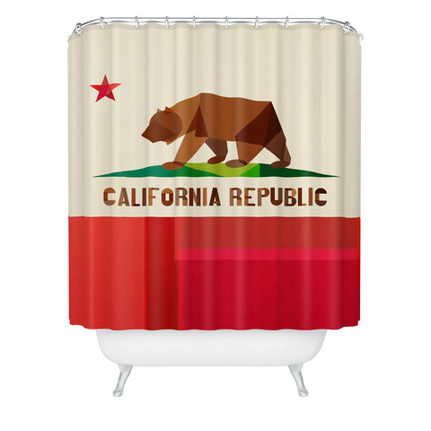 Fimbis California Shower Curtain
