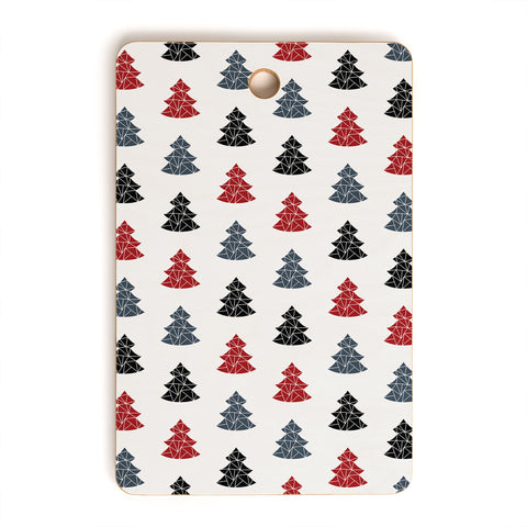 Fimbis Christmas Tree Pattern Cutting Board Rectangle