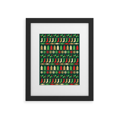 Fimbis Classic Christmas Framed Art Print