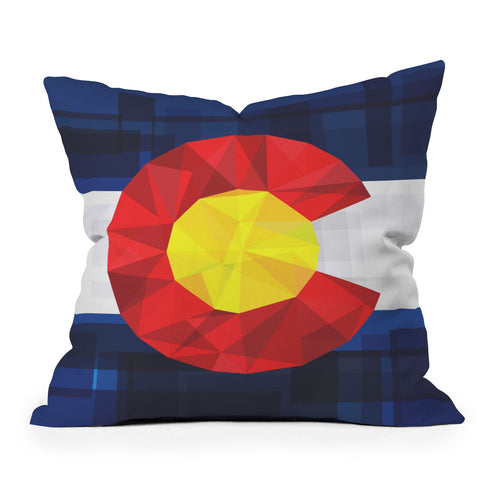 Fimbis Colorado Throw Pillow