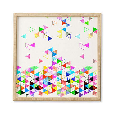 Fimbis Falling Into Place Framed Wall Art