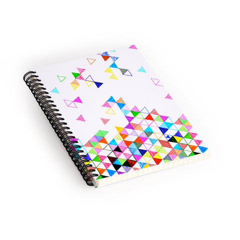 Fimbis Falling Into Place Spiral Notebook