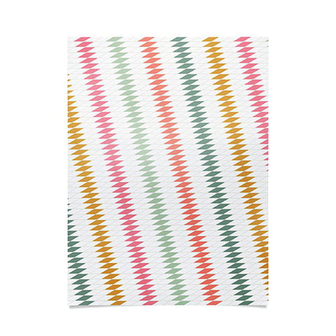 Fimbis Festive Stripes Poster