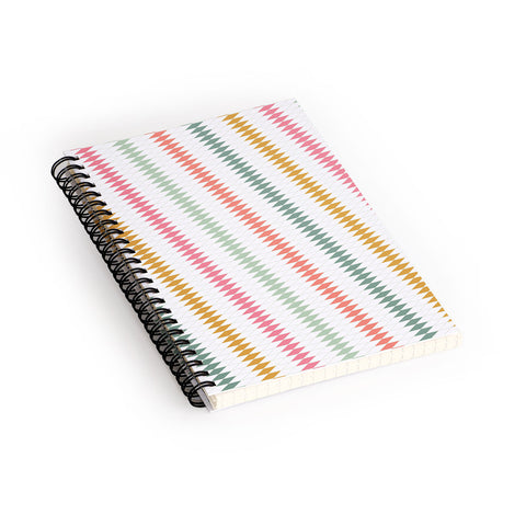 Fimbis Festive Stripes Spiral Notebook
