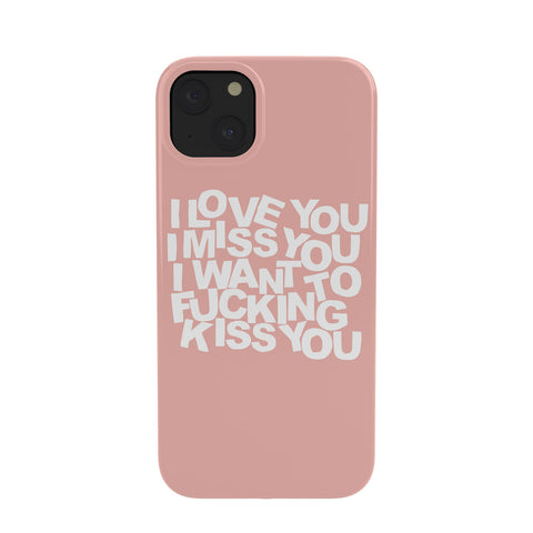 Fimbis I Want To Kiss You Phone Case