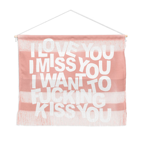 Fimbis I Want To Kiss You Wall Hanging Landscape