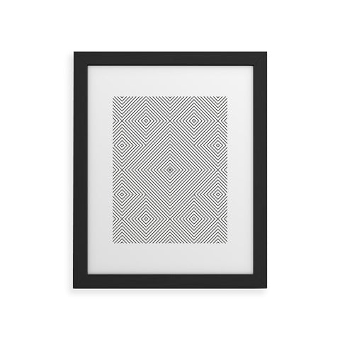 Fimbis Kernoga Black and White 2 Framed Art Print