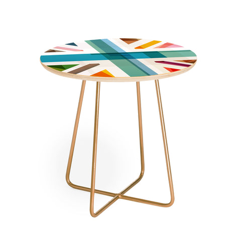 Fimbis MultiCultural Britain Round Side Table