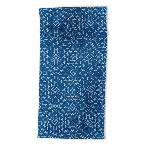 Fimbis NavNa Classic Blue Beach Towel