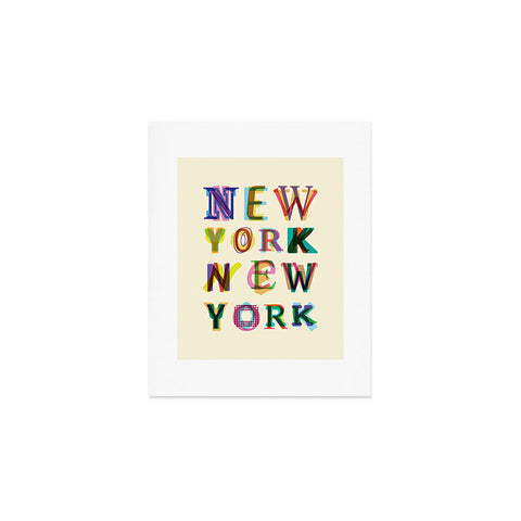 Fimbis New York New York Art Print