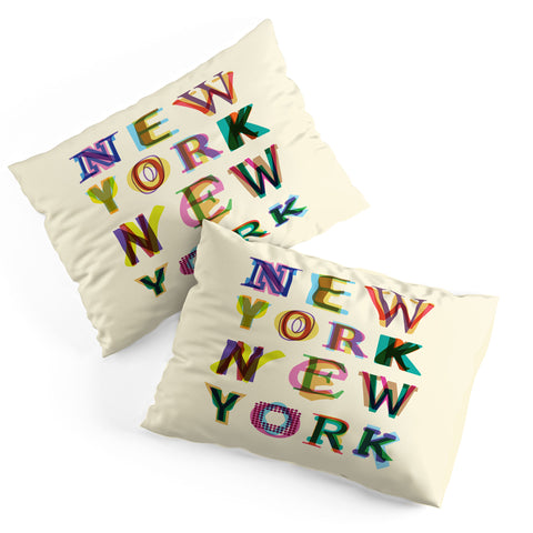 Fimbis New York New York Pillow Shams