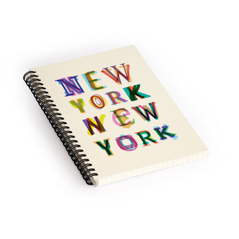 Fimbis New York New York Spiral Notebook