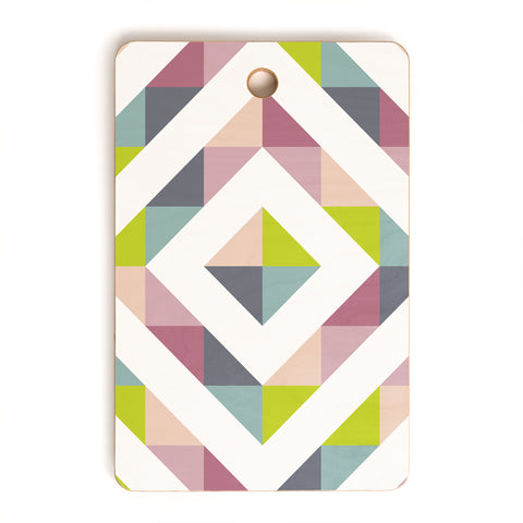 Fimbis Patchwork Spring Cutting Board Rectangle