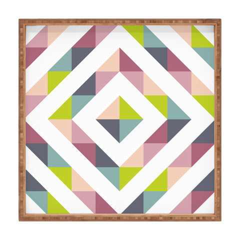 Fimbis Patchwork Spring Square Tray