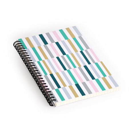 Fimbis Scandi Stripes Spiral Notebook
