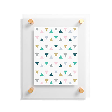 Fimbis Scandi Triangles Floating Acrylic Print