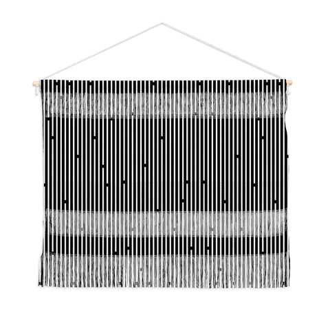 Fimbis Ses Black and White Wall Hanging Landscape