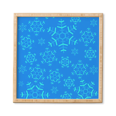 Fimbis Snowflakes Framed Wall Art